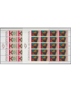 LIECHTENSTEIN 1990 Europe 2 m/s MNH**