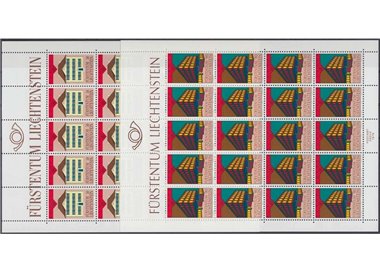 LIECHTENSTEIN 1990 Europa 2 MF MNH**