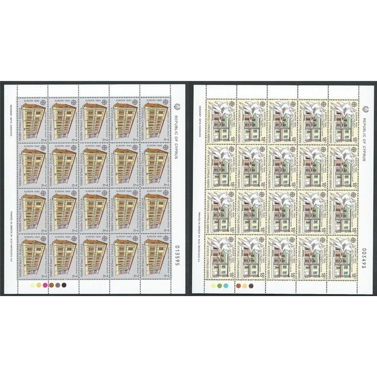CYPRUS 1990 Europe 2 m/s MNH**