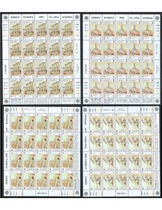 JERSEY 1990 Europe 4 m/s MNH**