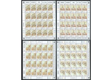JERSEY 1990 Europa 4 MF MNH**