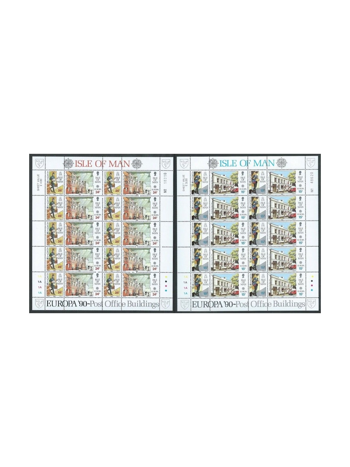 MAN 1990 Europa 2 MF MNH**