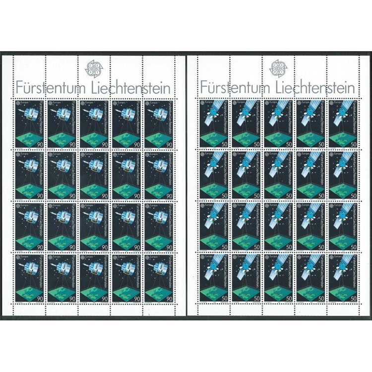LIECHTENSTEIN 1991 Europe 2 m/s MNH**
