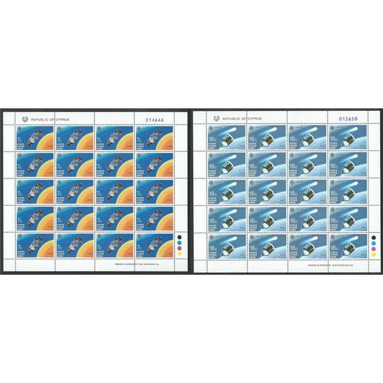 CIPRO 1991 Europa 2 MF MNH**