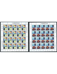 FAROERS 1991 Europe 2 m/s MNH**