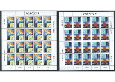 FAROERS 1991 Europe 2 m/s MNH**