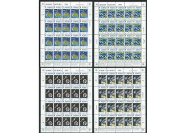 JERSEY 1991 Europa 4 MF MNH**