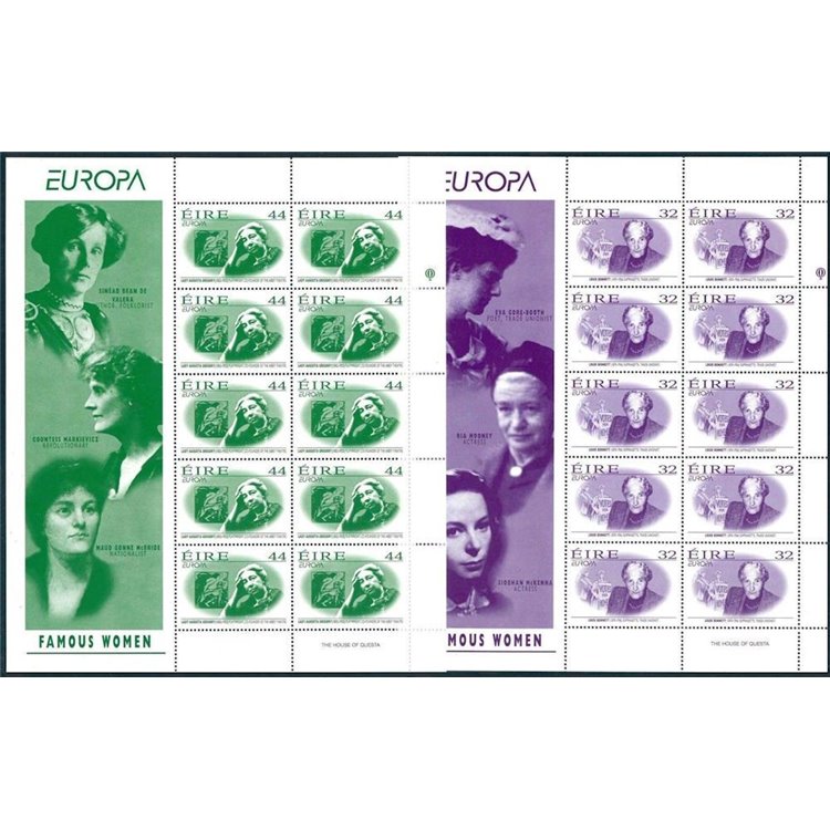 IRLANDA 1996 Europa 2 MF MNH**