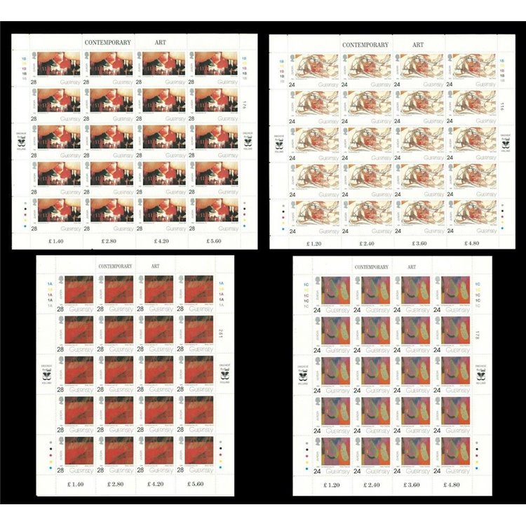 GUERNSEY 1993 Europe 4 m/s MNH**