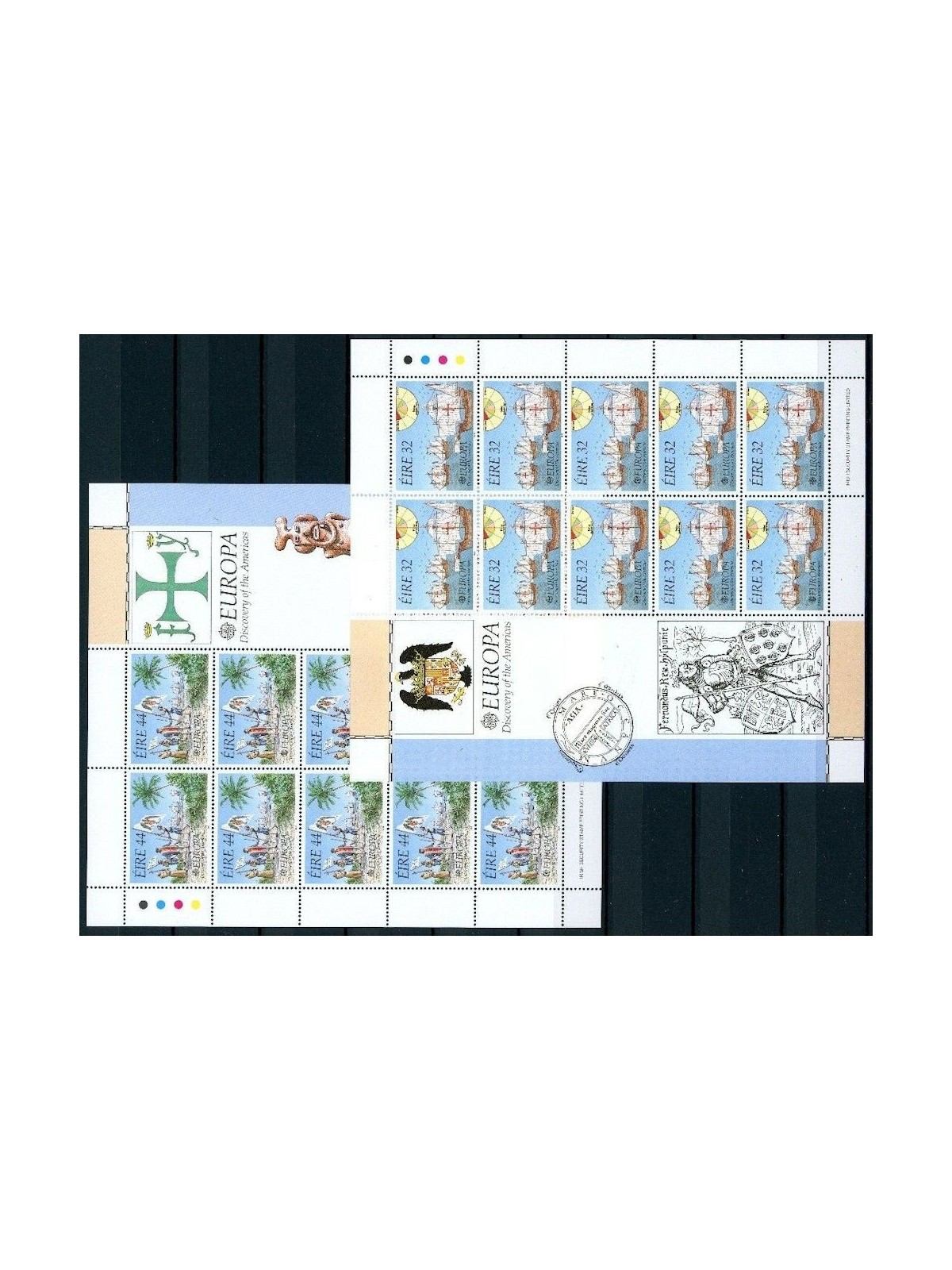 IRLANDA 1992 Europa 2 MF MNH**