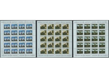 CROATIA 1993 Europe 3 m/s MNH**