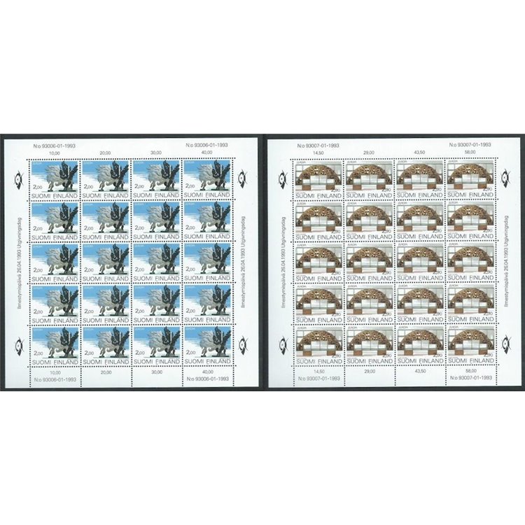 FINLAND 1993 Europe 2 m/s MNH**