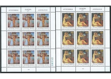 YUGOSLAVIA 1993 Europe 2 m/s MNH**