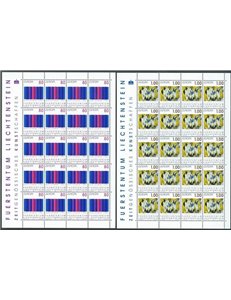 LIECHTENSTEIN 1993 Europe 2 m/s MNH**