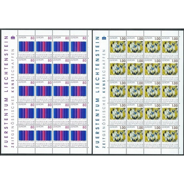 LIECHTENSTEIN 1993 Europe 2 m/s MNH**
