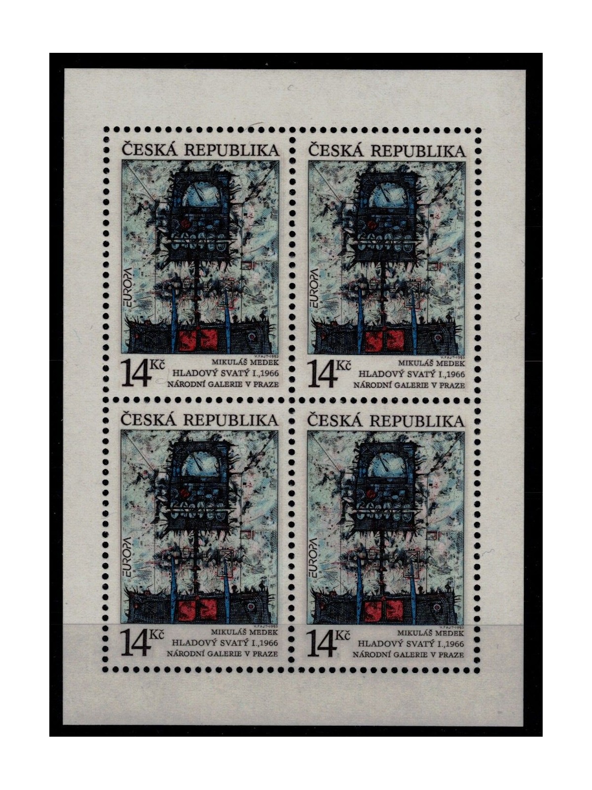 REPUBBLICA CECA 1993 Europa MF MNH**