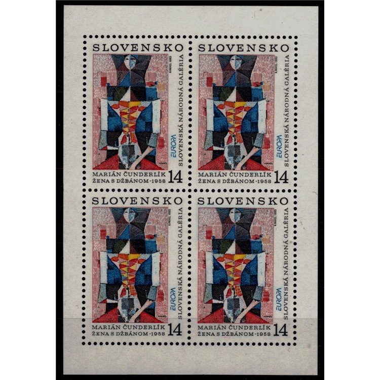 SLOVAKIA 1993 Europe m/s MNH**