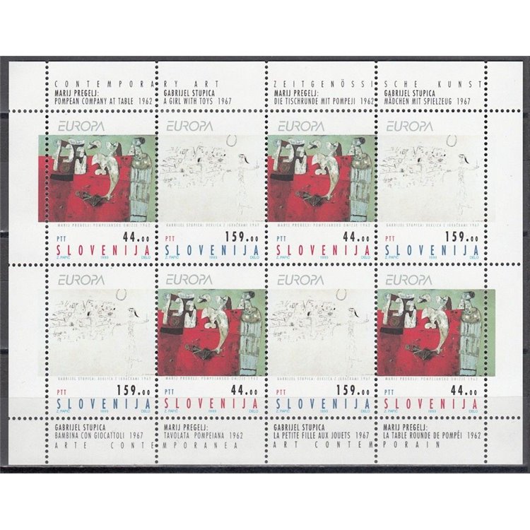 SLOVENIA 1993 Europe m/s MNH**