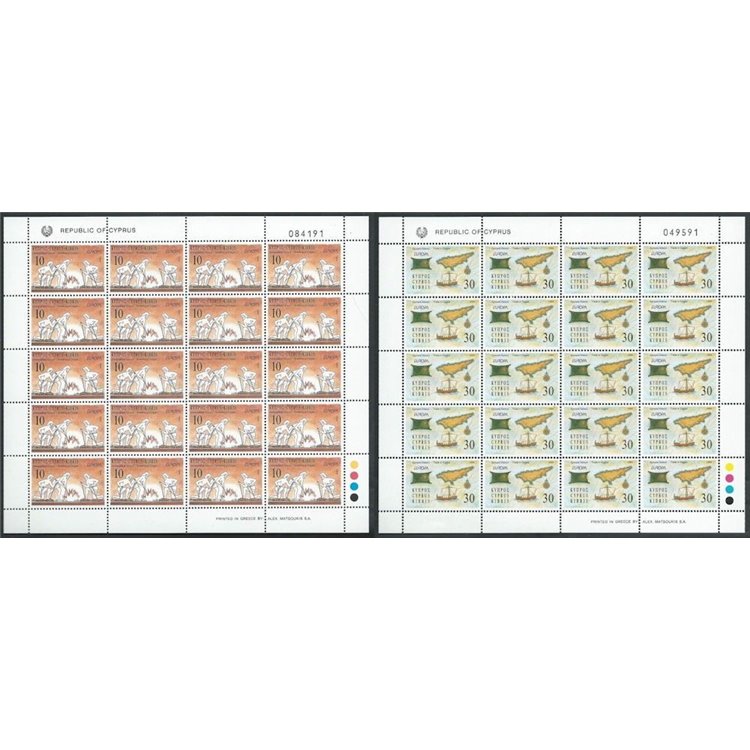 CIPRO 1994 Europa 2 MF MNH**
