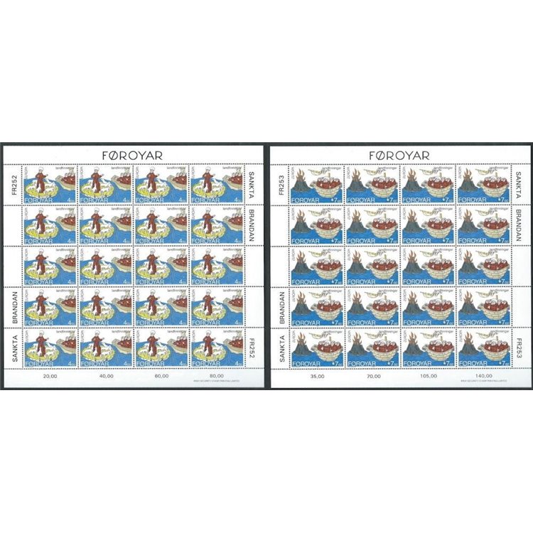 FAEROER 1994 Europa 2 MF MNH**