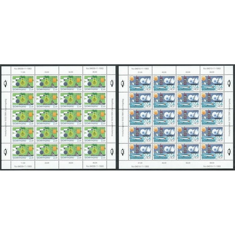 FINLANDIA 1994 Europa 2 MF MNH**