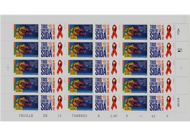 FRANCIA 1994 Europa MF MNH**