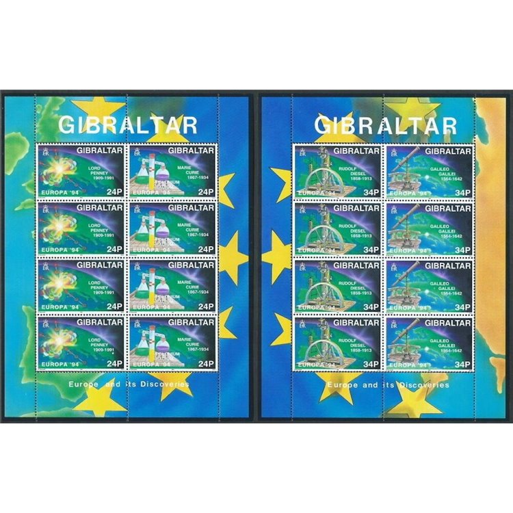 GIBRALTAR 1994 Europe 2 m/s MNH**