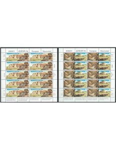 JERSEY 1994 Europa 2 MF MNH**