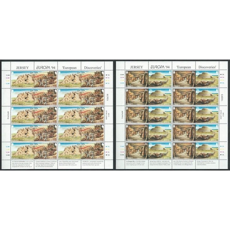 JERSEY 1994 Europe 2 m/s MNH**