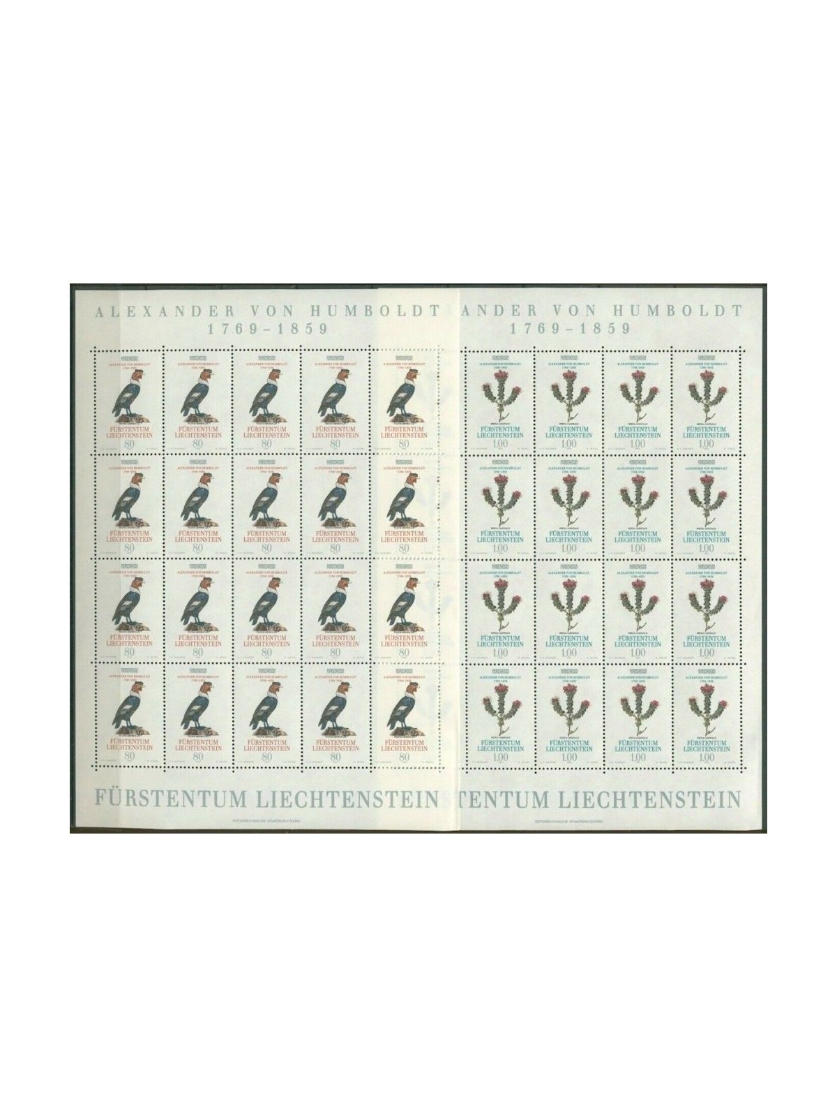 LIECHTENSTEIN 1994 Europe 2 m/s MNH**