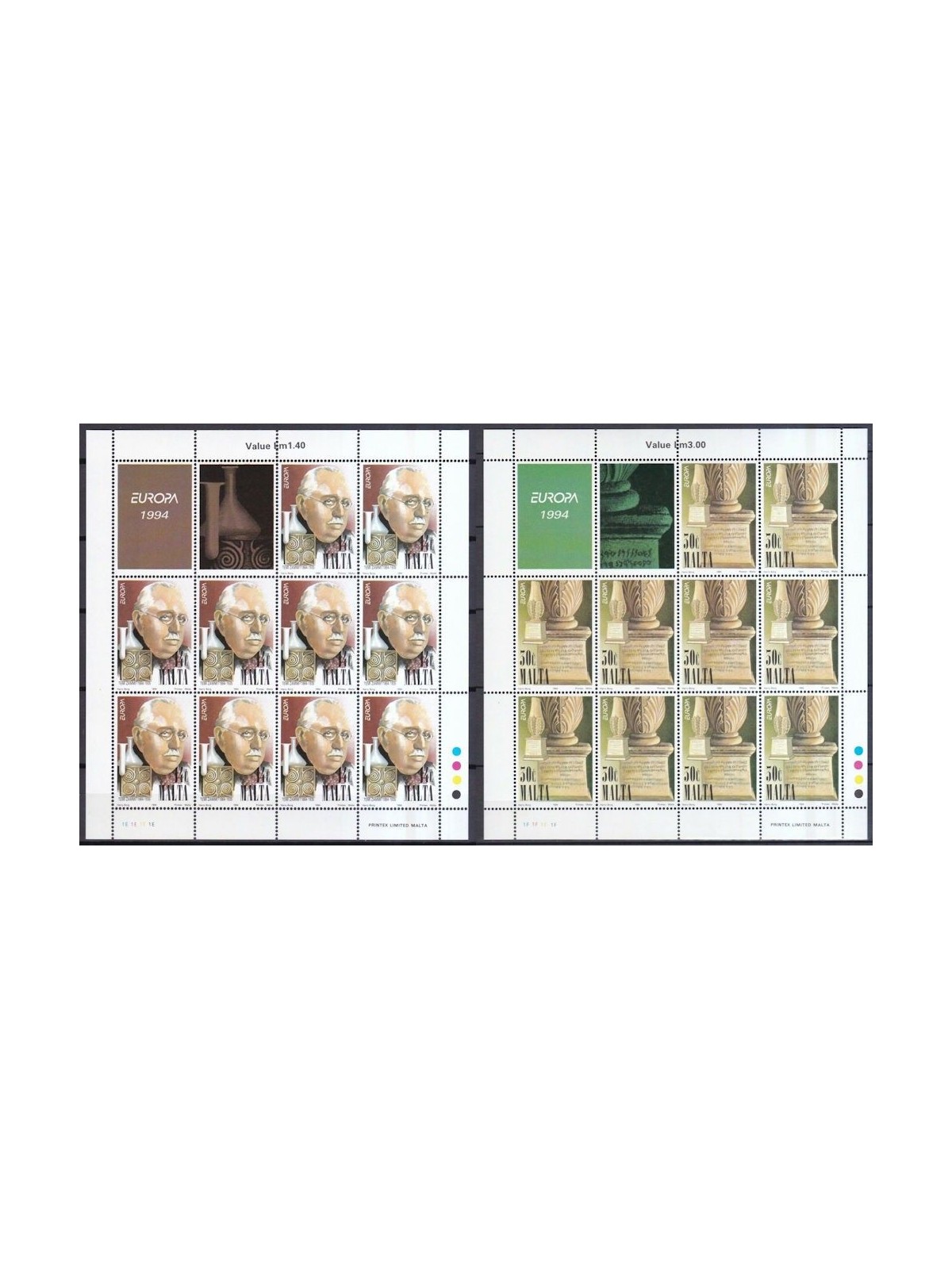MALTA 1994 Europe 2 m/s MNH**