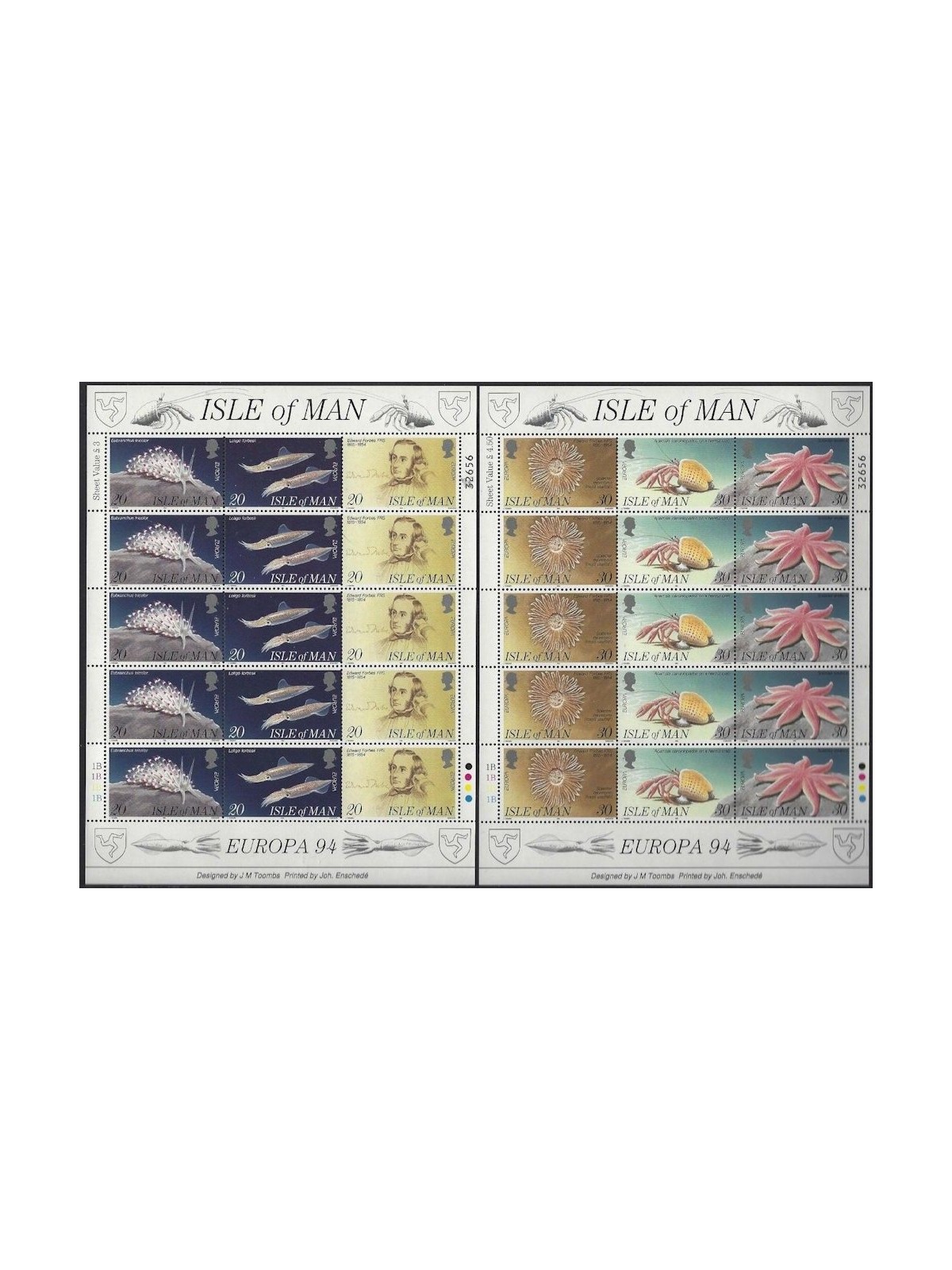 MAN 1994 Europa 2 MF MNH**