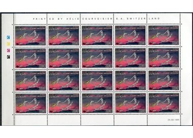 BOSNIA HERZEGOVINA 1995 Europe m/s MNH**