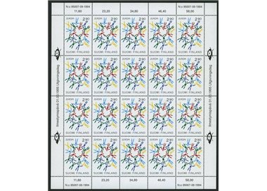 FINLAND 1995 Europe m/s MNH**