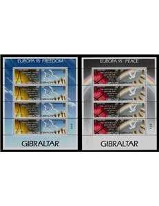 GIBILTERRA 1995 Europa 2 MF MNH**