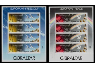 GIBRALTAR 1995 Europe 2 m/s MNH**