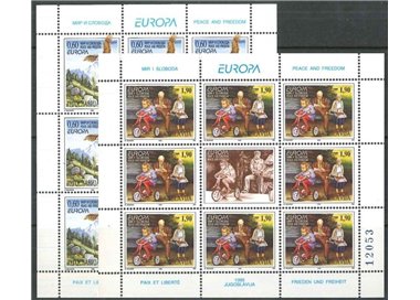 YUGOSLAVIA 1995 Europe 2 m/s MNH**