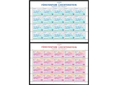 LIECHTENSTEIN 1995 Europe 2 m/s MNH**