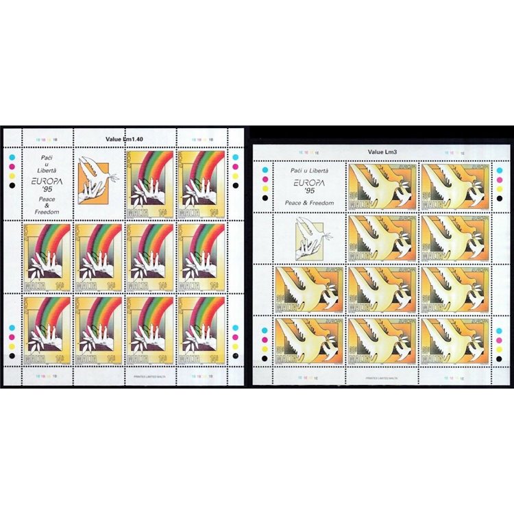 MALTA 1995 Europe 2 m/s MNH**