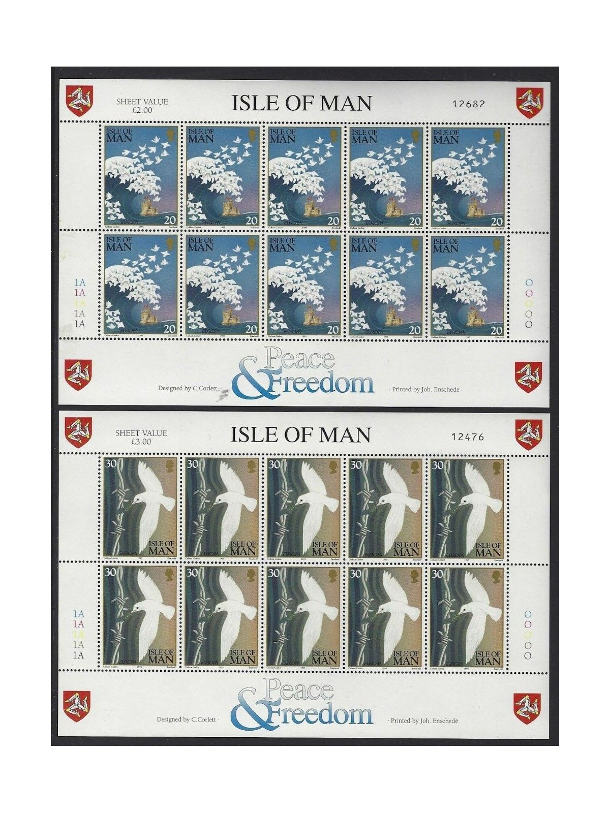 MAN 1995 Europe 2 m/s MNH**