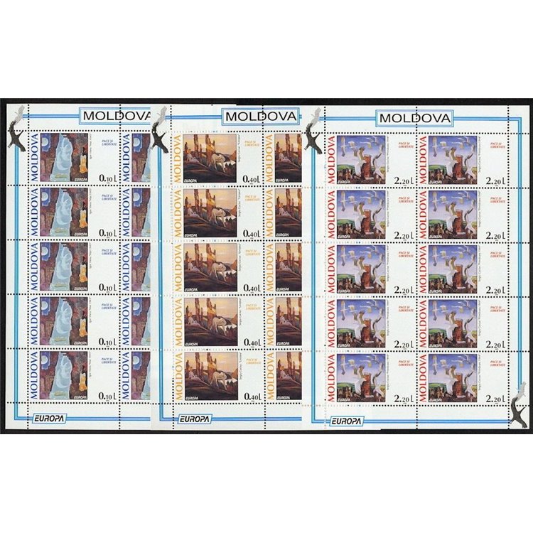 MOLDOVA 1995 Europe 3 m/s MNH**