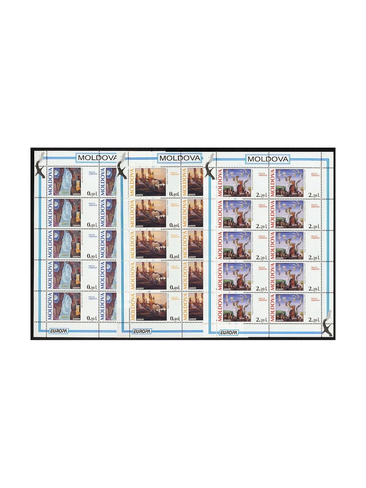 MOLDAVIA 1995 Europa 3 MF MNH**