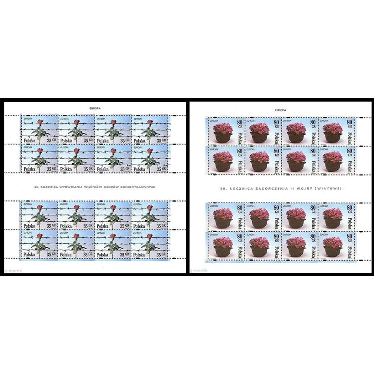 POLONIA 1995 Europa 2 MF MNH**