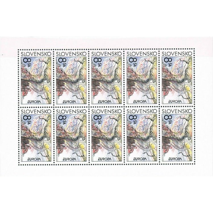 SLOVAKIA 1995 Europe m/s MNH**
