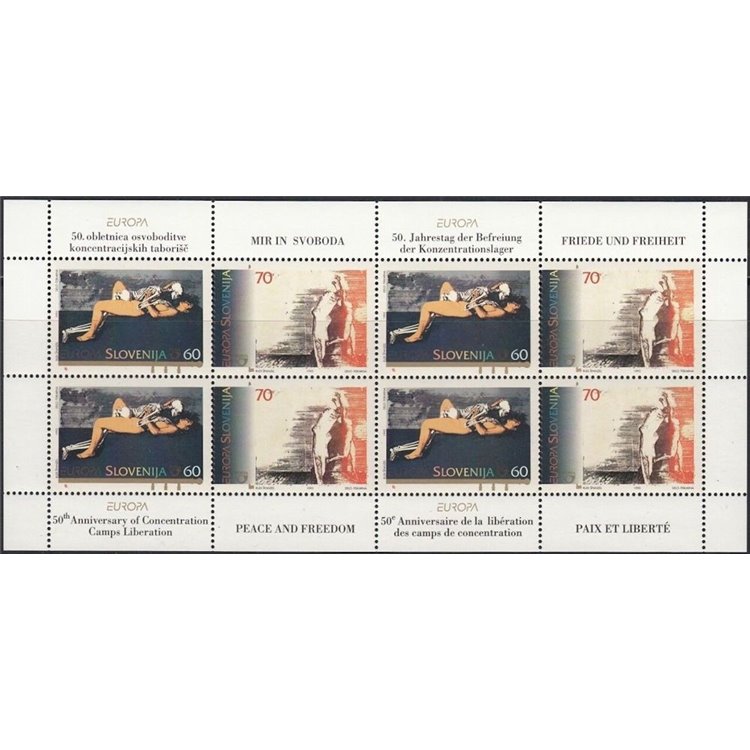 SLOVENIA 1995 Europe m/s MNH**