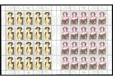 CROAZIA 1996 Europa 2 MF MNH**