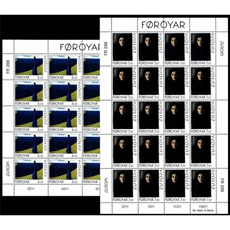 FAEROER 1996 Europa 2 MF MNH**