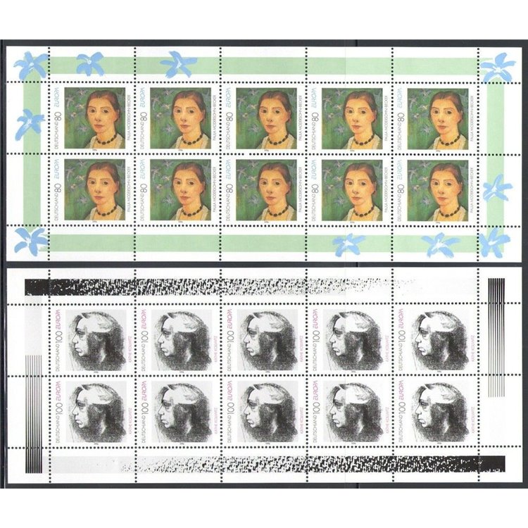 GERMANIA BRD 1996 Europa 2 MF MNH**