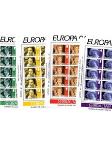 GIBRALTAR 1996 Europe 4 m/s MNH**