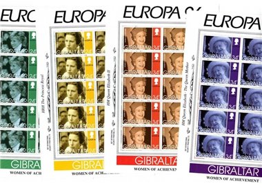 GIBRALTAR 1996 Europe 4 m/s MNH**